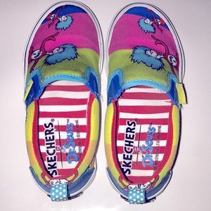Dr Seuss thing 1 thing 2 slip on